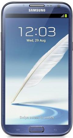 Смартфон Samsung Galaxy Note 2 GT-N7100 Blue - Донской